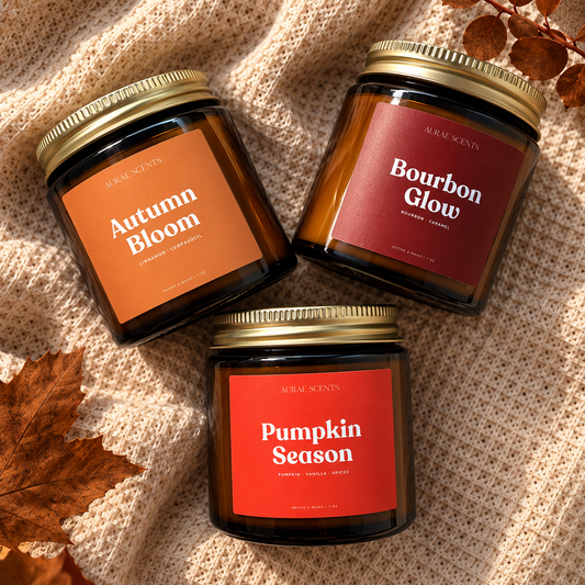 The Autumn Edit — Limited Edition Candle Set.