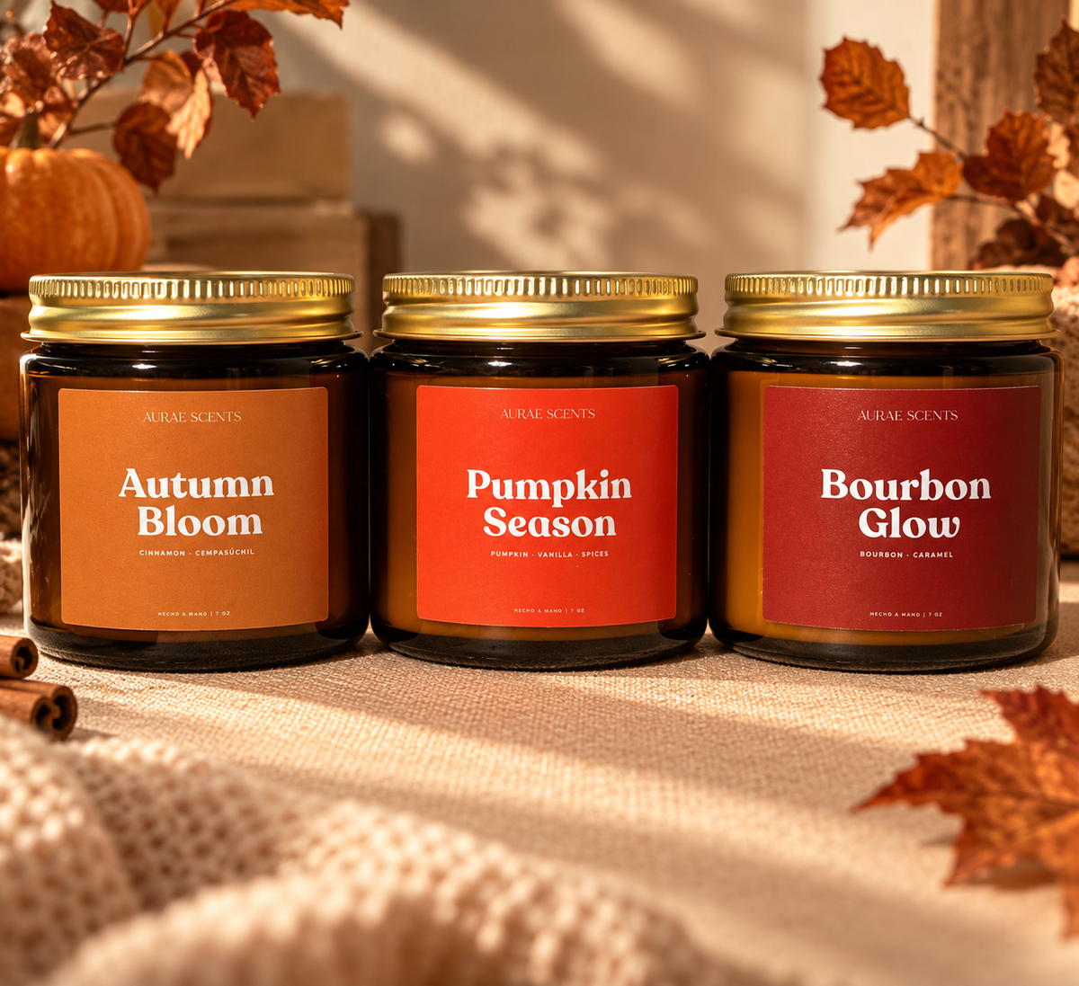 The Autumn Edit — Limited Edition Candle Set.