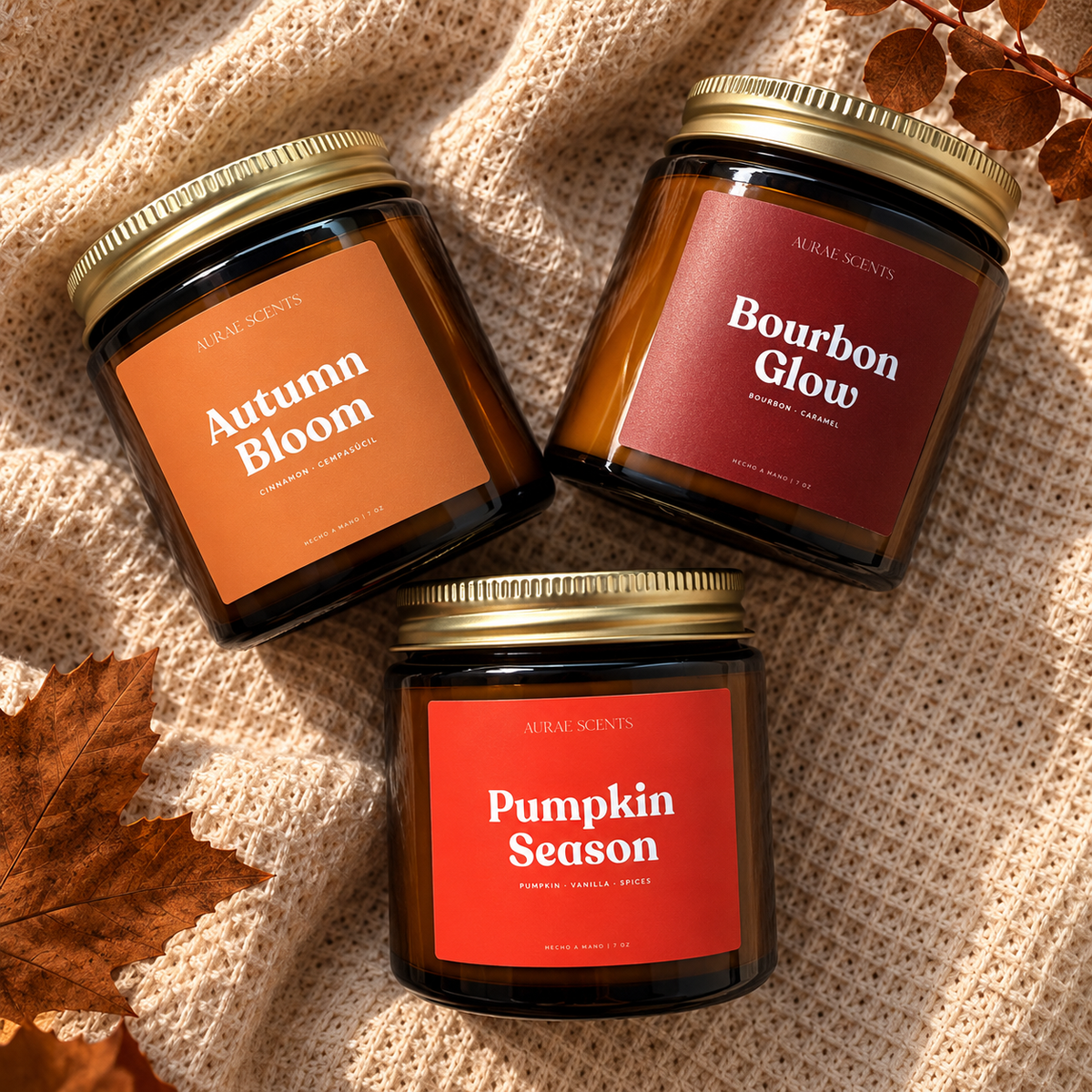 The Autumn Edit — Limited Edition Candle Set.